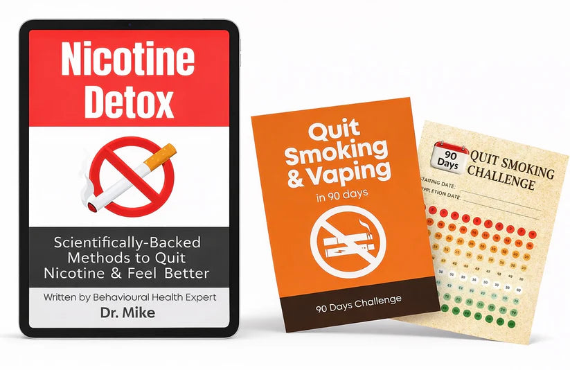 Nicotine Detox Ebook & Habit Tracker